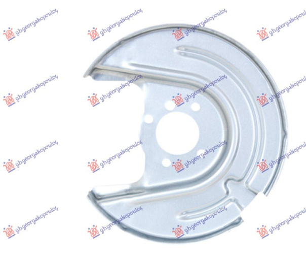 Zaštitni lim stražnjeg kočionog diska (promjer lima 274/52mm) (promjer diska 253mm)