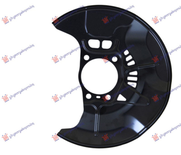 Zaštitni lim prednjeg kočionog diska (promjer lima 367/90mm) (promjer diska 328mm)
