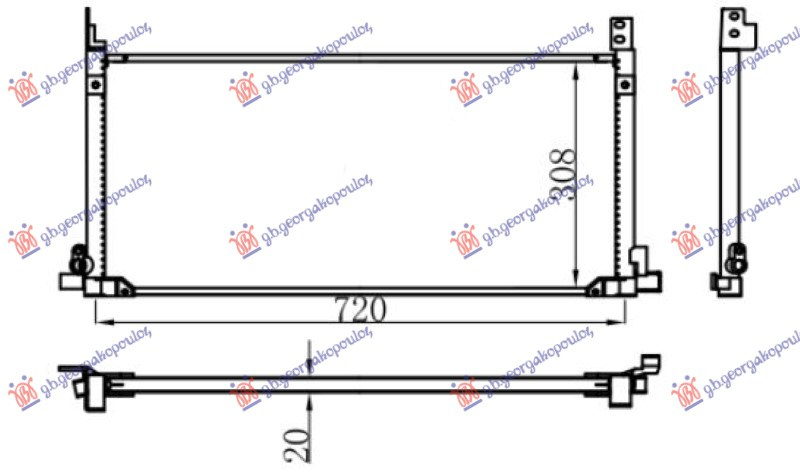Hladnjak klime 2.5 benzin/hibrid (682x318)