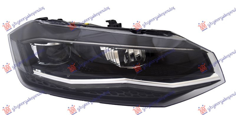 Far LED (sa kromiranom lajsnom) (VALEO tip) (E) (TYC)