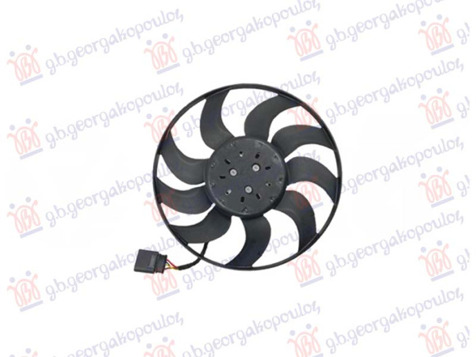 Ventilator benzin-dizel (motor + ventilator) (328mm)