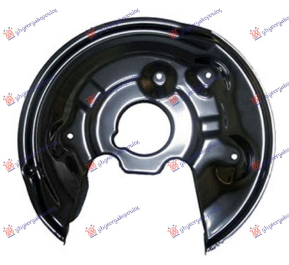 Zaštitni lim stražnjeg kočionog diska (promjer diska 282mm) (aluminijski)