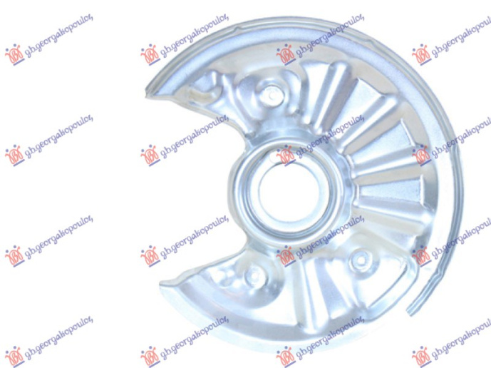 Zaštitni lim stražnjeg kočionog diska (promjer lima 330/55mm) (promjer diska 300/310mm)