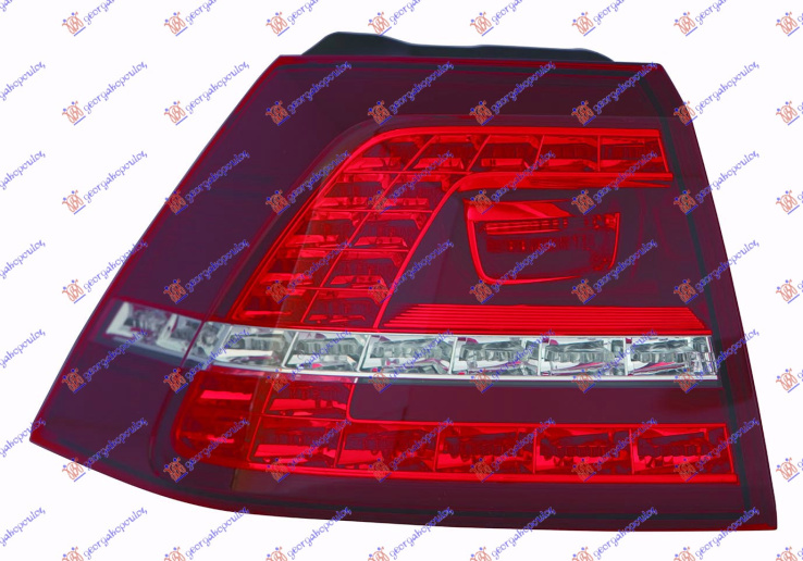 Stražnje svjetlo vanjsko GTI LED