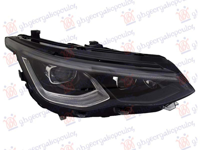 Far FULL LED MATRIX crni (E) (TYC)