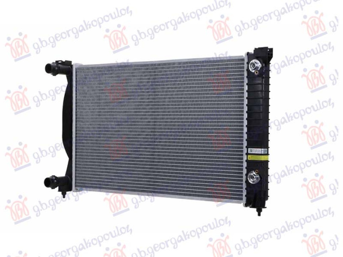 Hladnjak motora 2.0 TFSI benzin. automatski (630x410) (NRF)