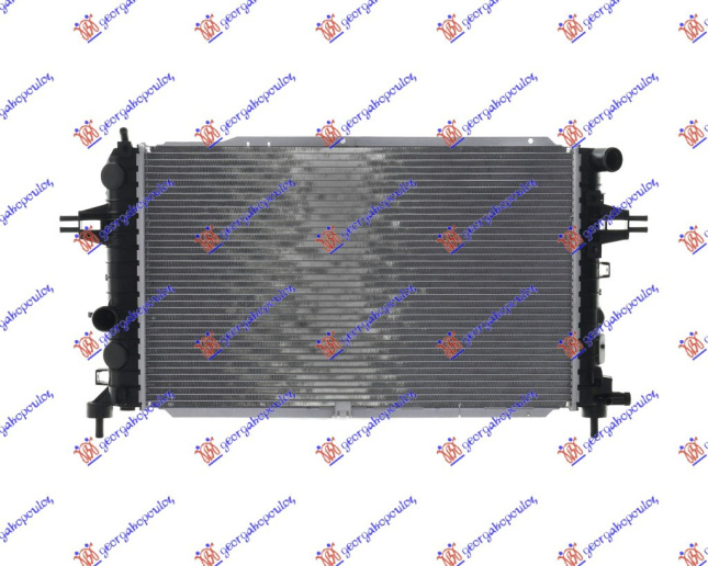 Hladnjak motora 2.0 benzin/TURBO sa/bez klime (600x370) (NRF)