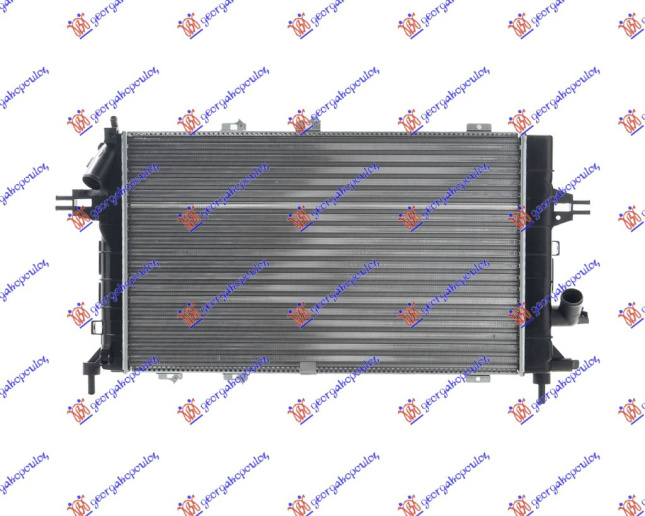 Hladnjak motora 1.3-1.7-1.9 CDTI dizel (60x370) (lemljeni) (NRF)