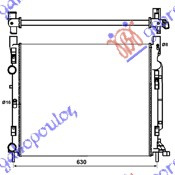 Hladnjak motora 1.6 benzin - 1.5 dizel sa klimom (560x480x26) (NRF)