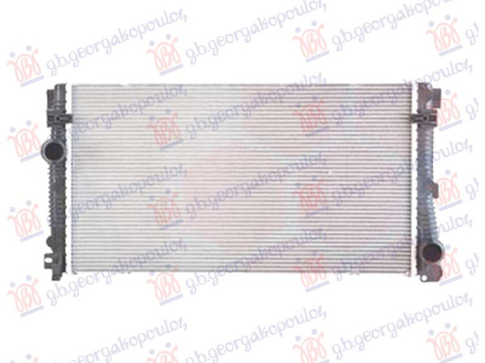 Hladnjak motora 2.0-3.0 benzin/hibrid (612x340) (NRF)