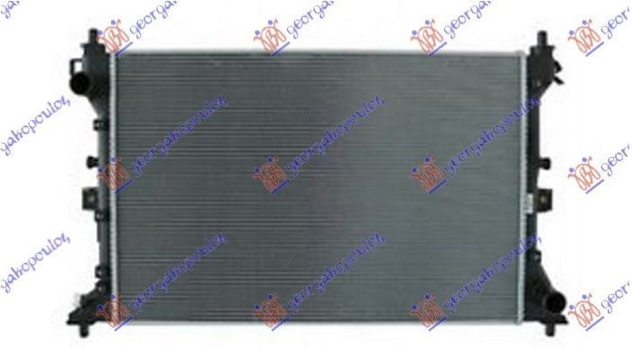 Hladnjak motora 1.0-1.4 TURBO benzin (625x410x26) (NRF)