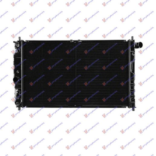 Hladnjak motora 1.6-2.0-2.2 benzin. automatski (656x382) (VALEO)