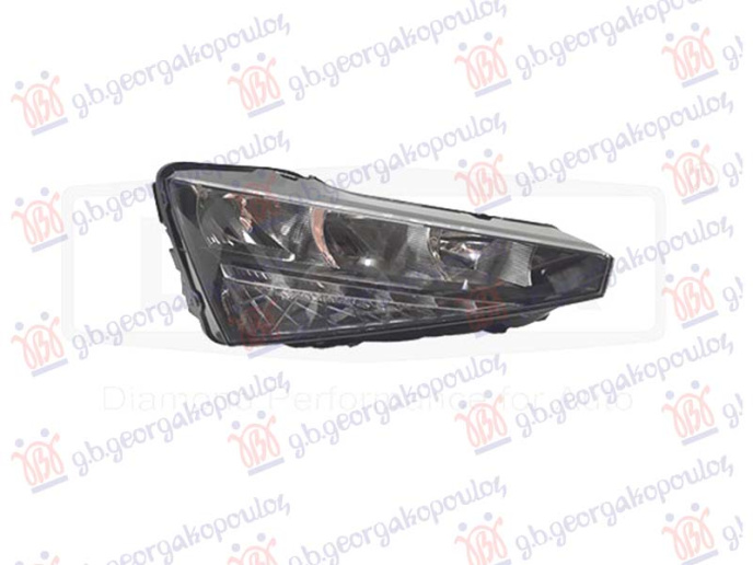 Far električni (H7/LED/PWY24W) (E) (TYC)