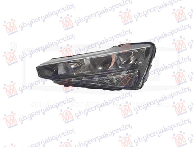 Far električni (H7/LED/PWY24W) (E) (TYC)