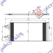 Hladnjak klime 2.2-2.3-3.0 D HDi (710x37x16) (NRF)