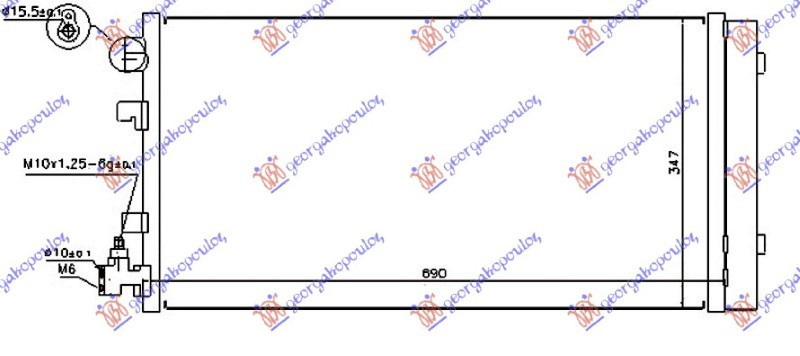 Hladnjak klime benzin - dizel -2011 (650x350) (NRF)