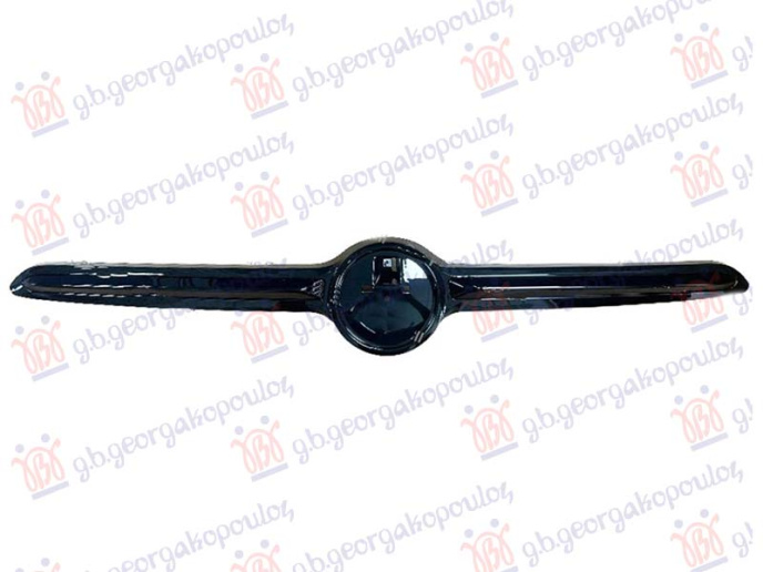 Rešetka crna (sa lajsnom lakiranom crno) (CROSS)