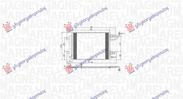 Hladnjak klime (520x375) (svi modeli) (MARELLI)
