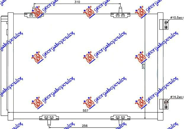 Hladnjak klime benzin-dizel (557x375) (MARELLI)