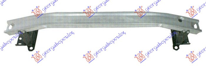 OJAČANJE PREDNJEG BRANIKA OD ALUMINIJA S NOSAČIMA