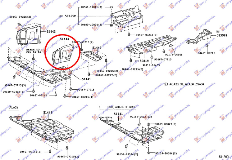 PREDNJI POKLOPAC MOTORA PLASTIČNI (FR. DIO)