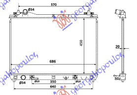 HLADNJAK MOTORA 2.0 16 V.VVTi (45x69x16) AYTOM (KOYO)