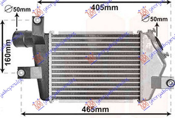 HLADNJAK INTERC. 2.5TD (275x204x50)