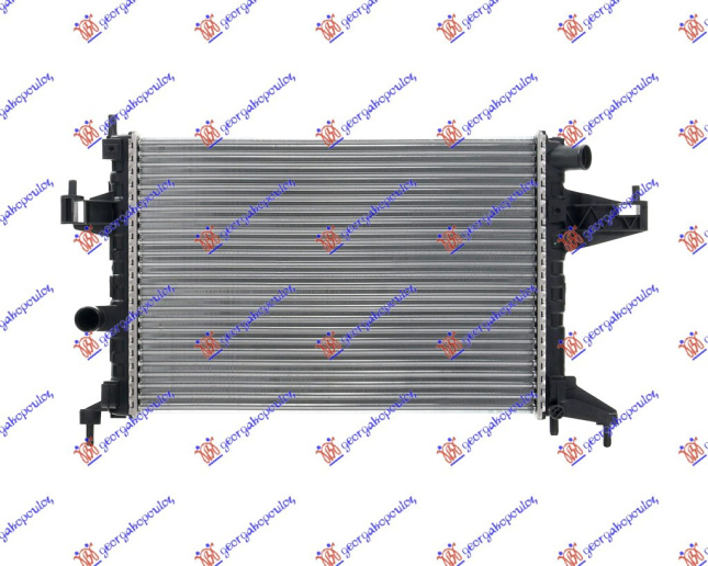 HLADNJAK MOTORA 1.4-1.8 ΜΑΝ. +/-AC (54x38) (DIJAGONALNO) (MAHLE BEHR PREMIUM LINE)