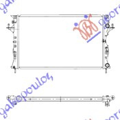 HLADNJAK MOTORA .2.0i16VTURBO-1.9-2.2DCi -07 (69x42)