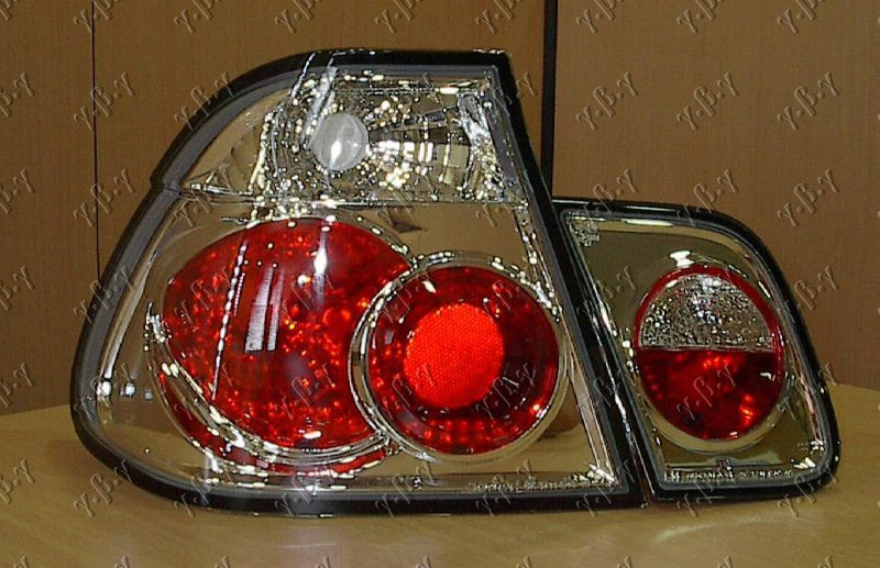 štop svjetlo SET LED smoked