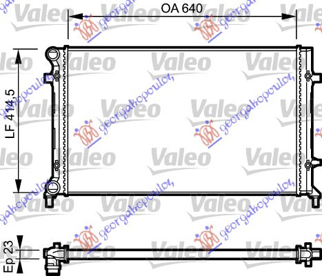 HLADNJAK 1.4-1.6-2.0FSI/SDI MANUAL/AUTO +A/C (650x415) VALEO