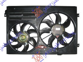 SET VENTILATORA (DUPLI) BENZIN - DIZEL (HLADNJAK MOTORA 45cm)