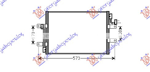 HLADNJAK KLIME 1.3 JTD (45x35x16) 03-