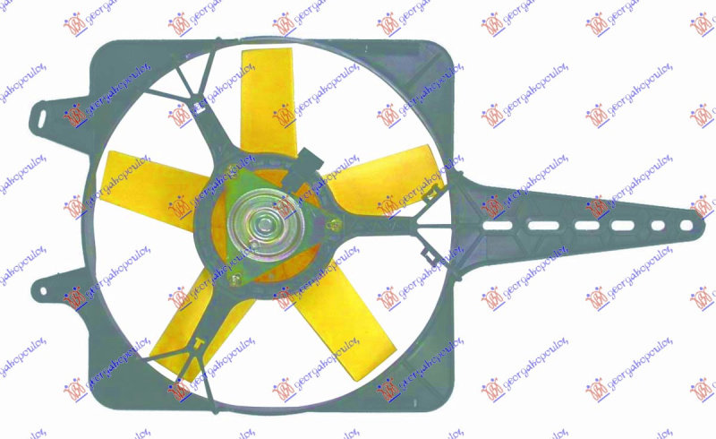 KOMPLET VENTILATORA 1.1-1.4 (-A/C)