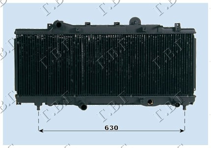 HLADNJAK MOTORA . (85) (MPI)16V (75.7x27)GT TURBO