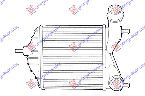 INTERCOOLER 1.3 MJTD (192x209x65)