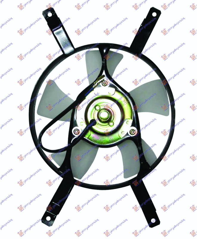 ventilator hladnjaka .komplet (-klime) 1.2-1.5   benzin -dizel
