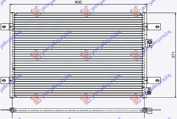 HLADNJAK KLIME PET-DSL(54,5x36,8x20)96-00