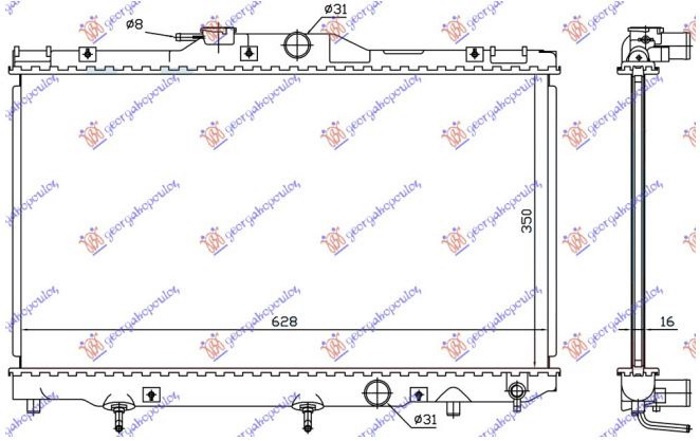 hladnjak 1.4  benzin +/-klime (630x350) (KOYO)