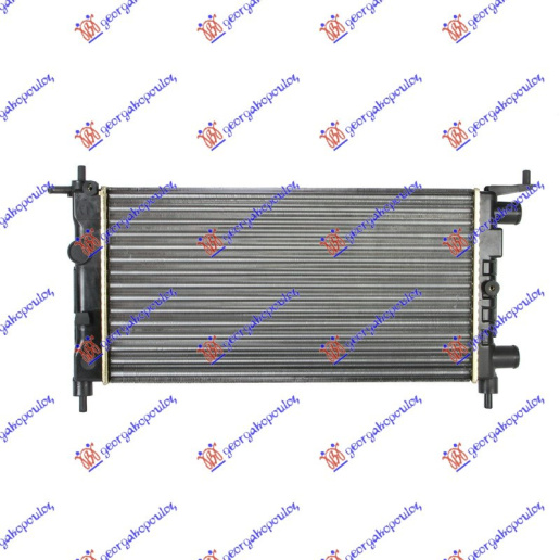 HLADNJAK MOTORA 1.0-1.2 -A/C 97- (53x28) (MAHLE BEHR PREMIUM LINE)