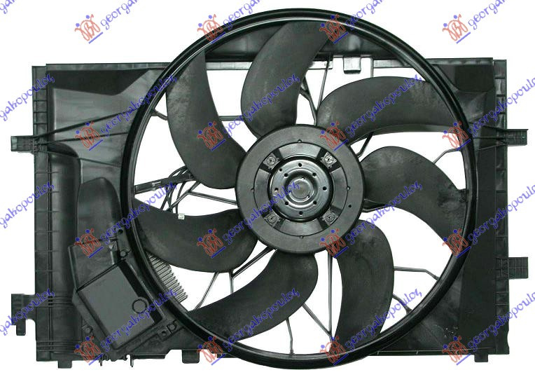 ventilator hladnjaka komplet  benzin -dizel