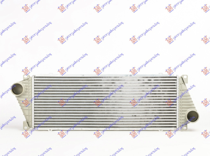 DIESEL INTERCOOLER. (71,7x25,5x3,0) VALEO TIP