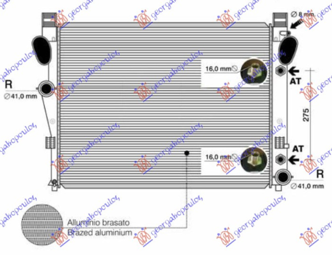 HLADNJAK MOTORA 5.0-5.5-5.8-6.0 BENZIN - 3.2-4.0-4.3 DIZEL MAN/AUTO (641x469)