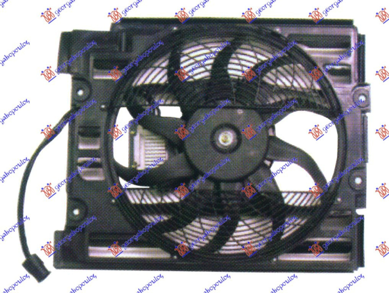 ventilator komplet klime 98- ( benzin-dizel)(3PIN)