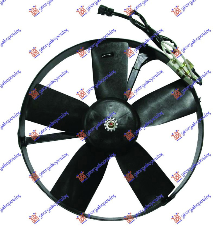 ventilator hladnjaka komplet(s klimom) -91  benzin -dizel