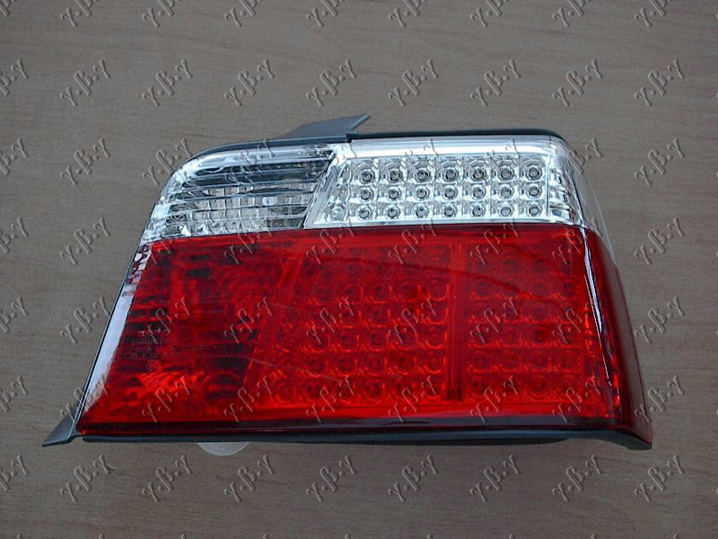 štop svjetlo crveni/bijeli LED SET