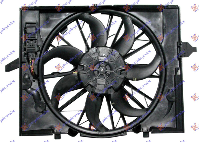 ventilator hladnjaka.komplet ( benzin)klime