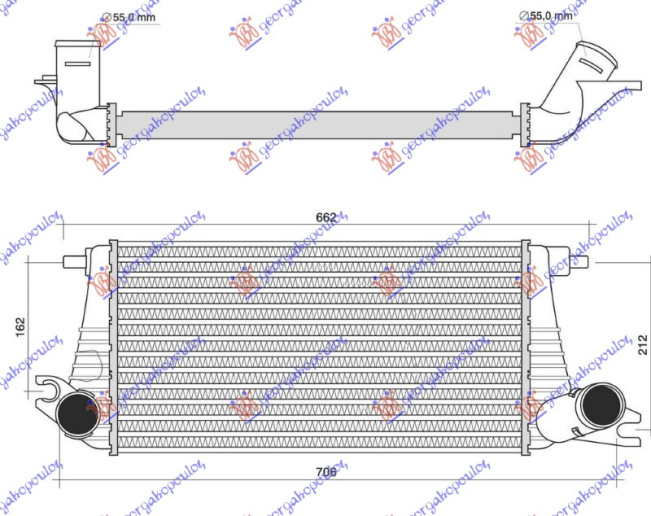 INTERCOOLER 1.6 SX JCW BENZIN (510x261)