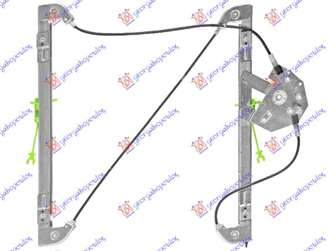ELEKTRIČNO PODIZANJE / PODIZAČ PREDNJIH PROZORA (BEZ MOTORA) (KVALITETA)
