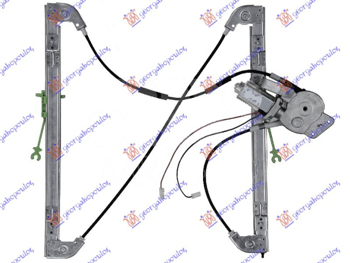 PODIZANJE PREDNJIH STAKLA ELEKTRIČNO (BEZ MOTORA) VALEO
